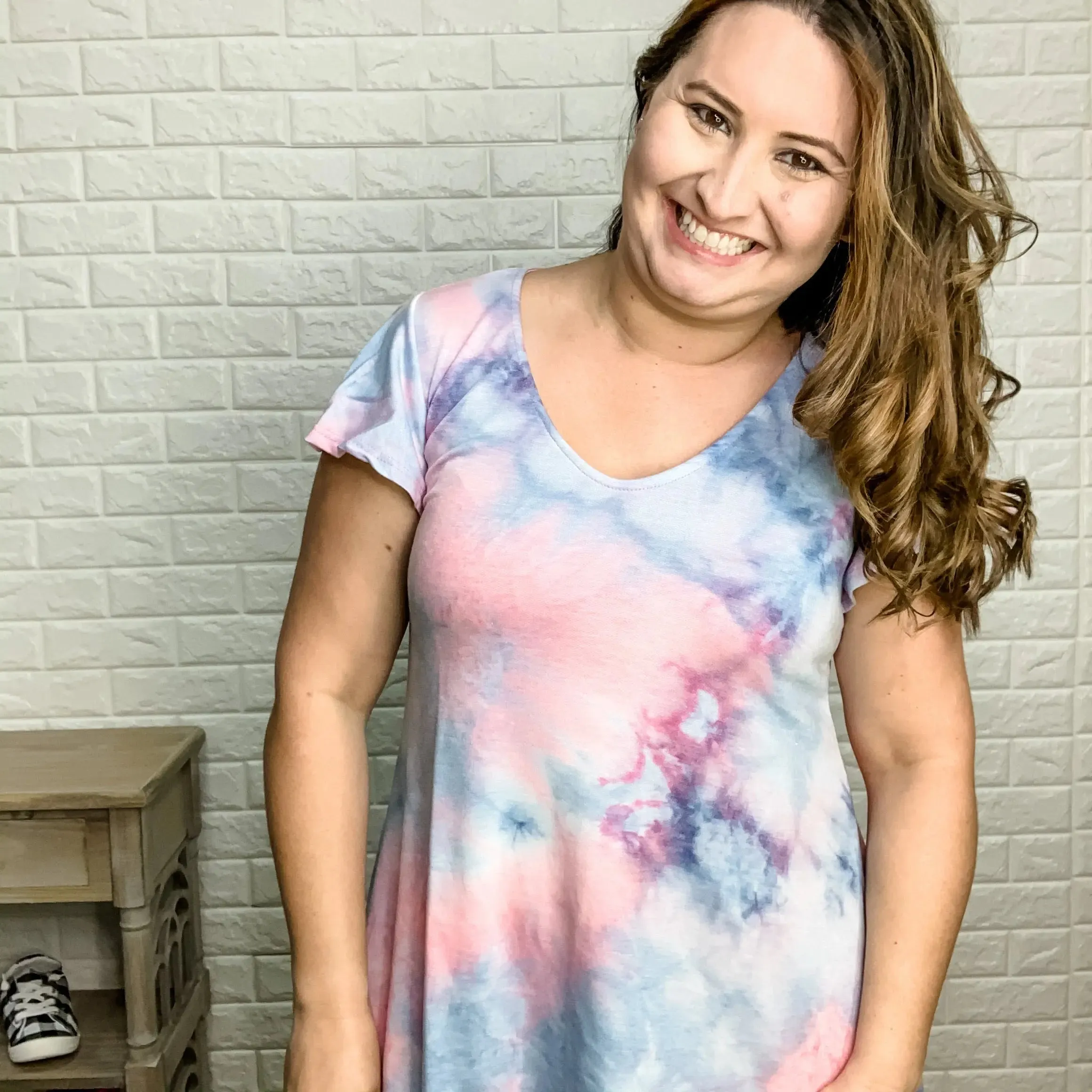 Gender Reveal Tunic Dress