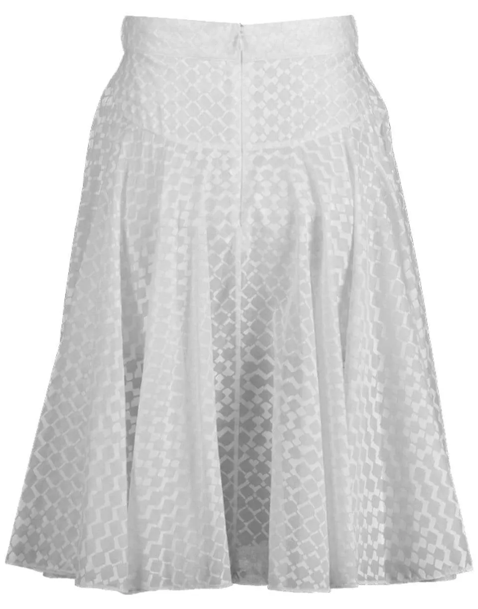 Grid Effect Skirt