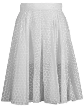 Grid Effect Skirt