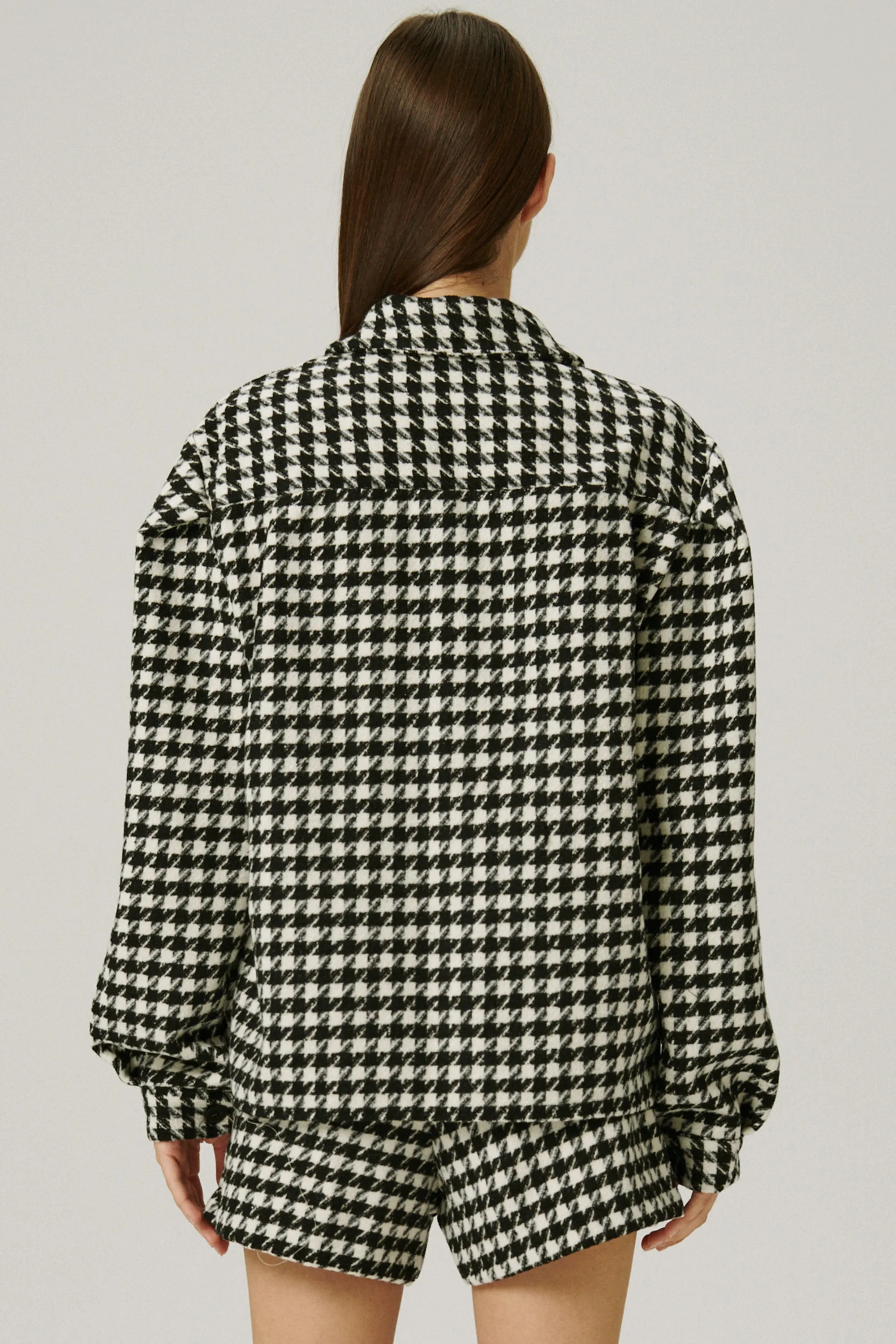 Harper Houndstooth Shacket