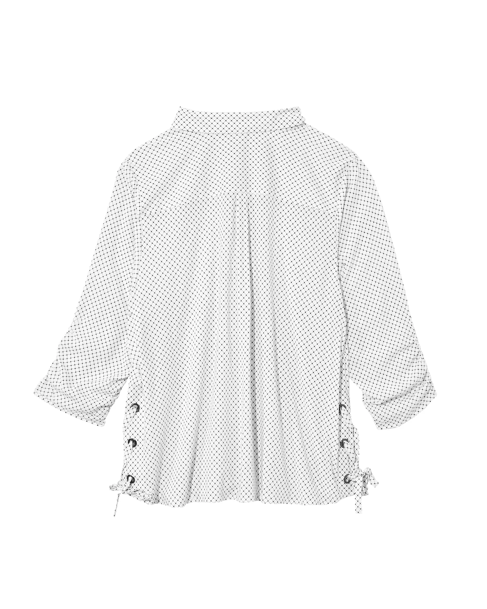 Hester Button Down | White / Black