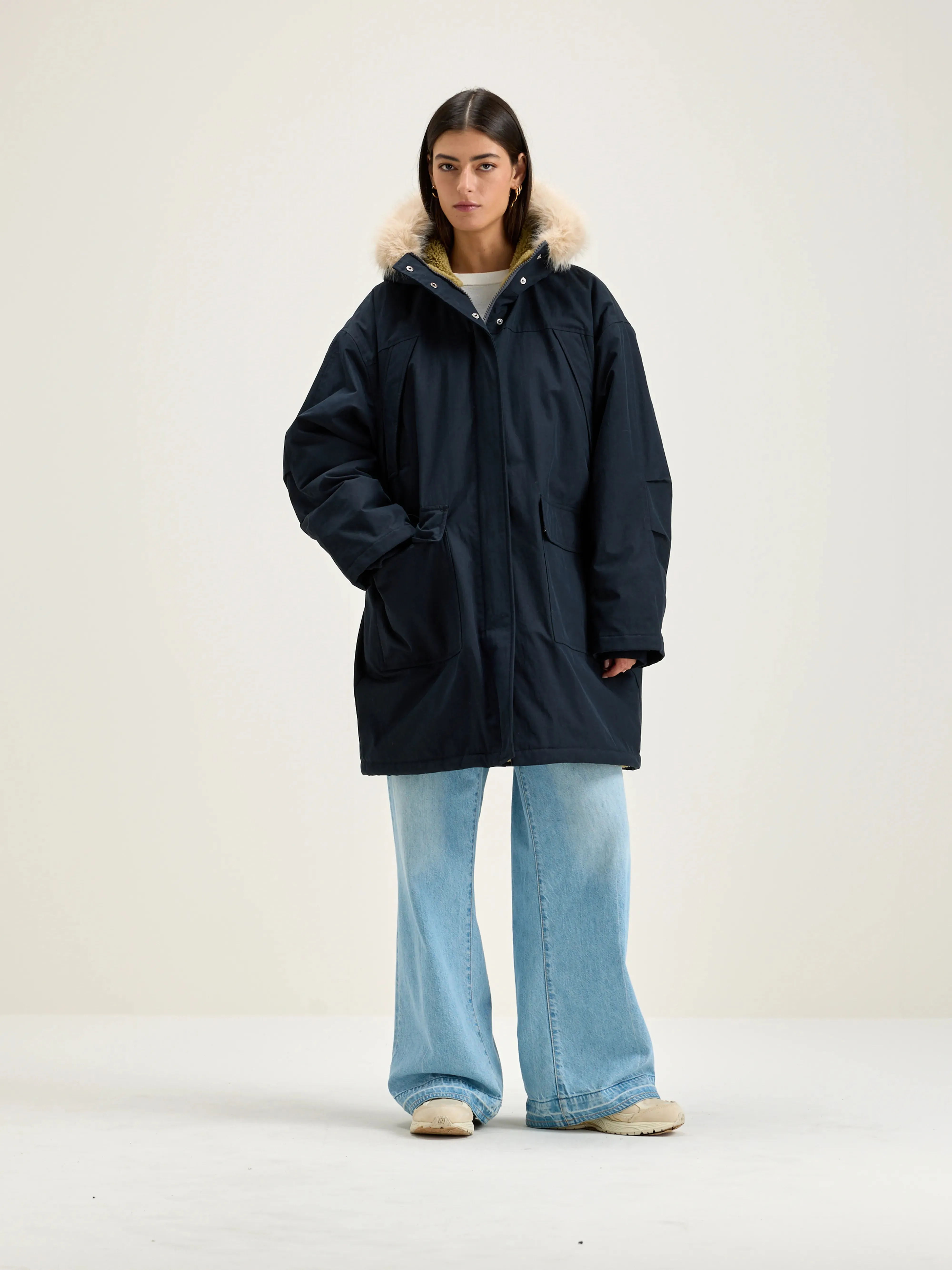 Hoggar duffle parka (242 / W / NAVY)