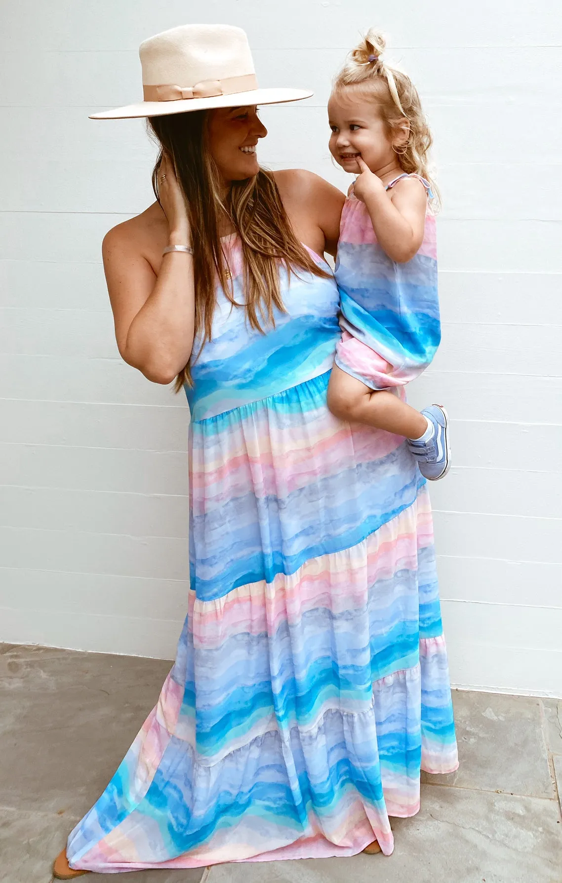 Isabella Maxi Dress ~ MUmaid Waves