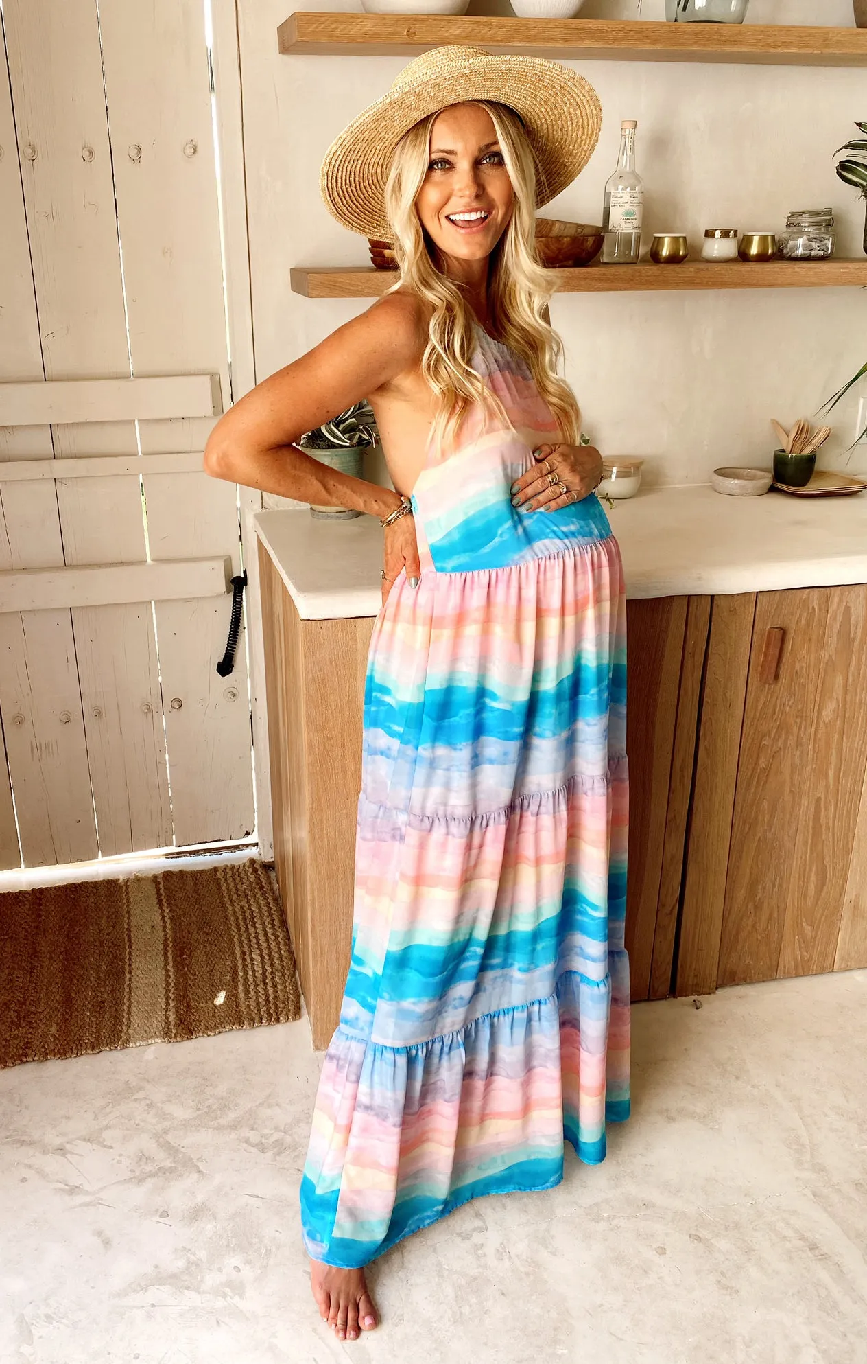 Isabella Maxi Dress ~ MUmaid Waves