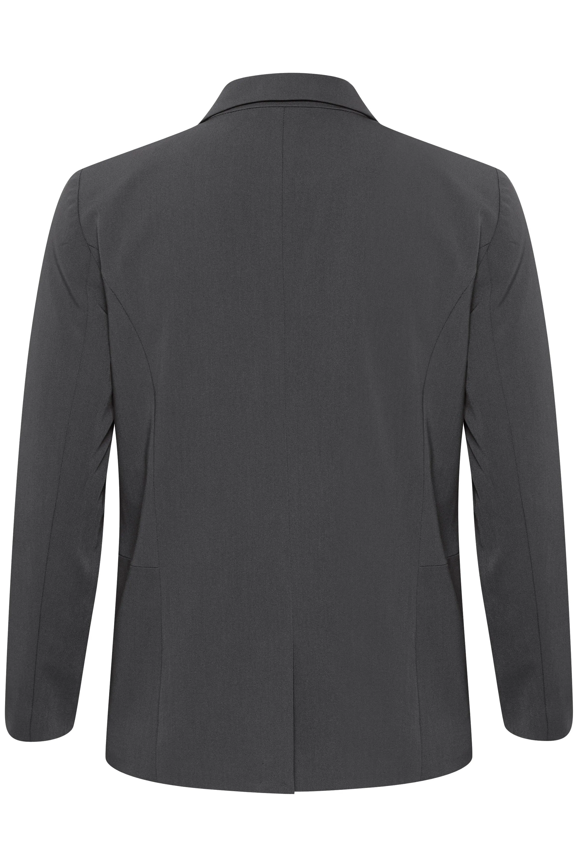 Kaffe Curve Sakira Blazer in Dark Grey