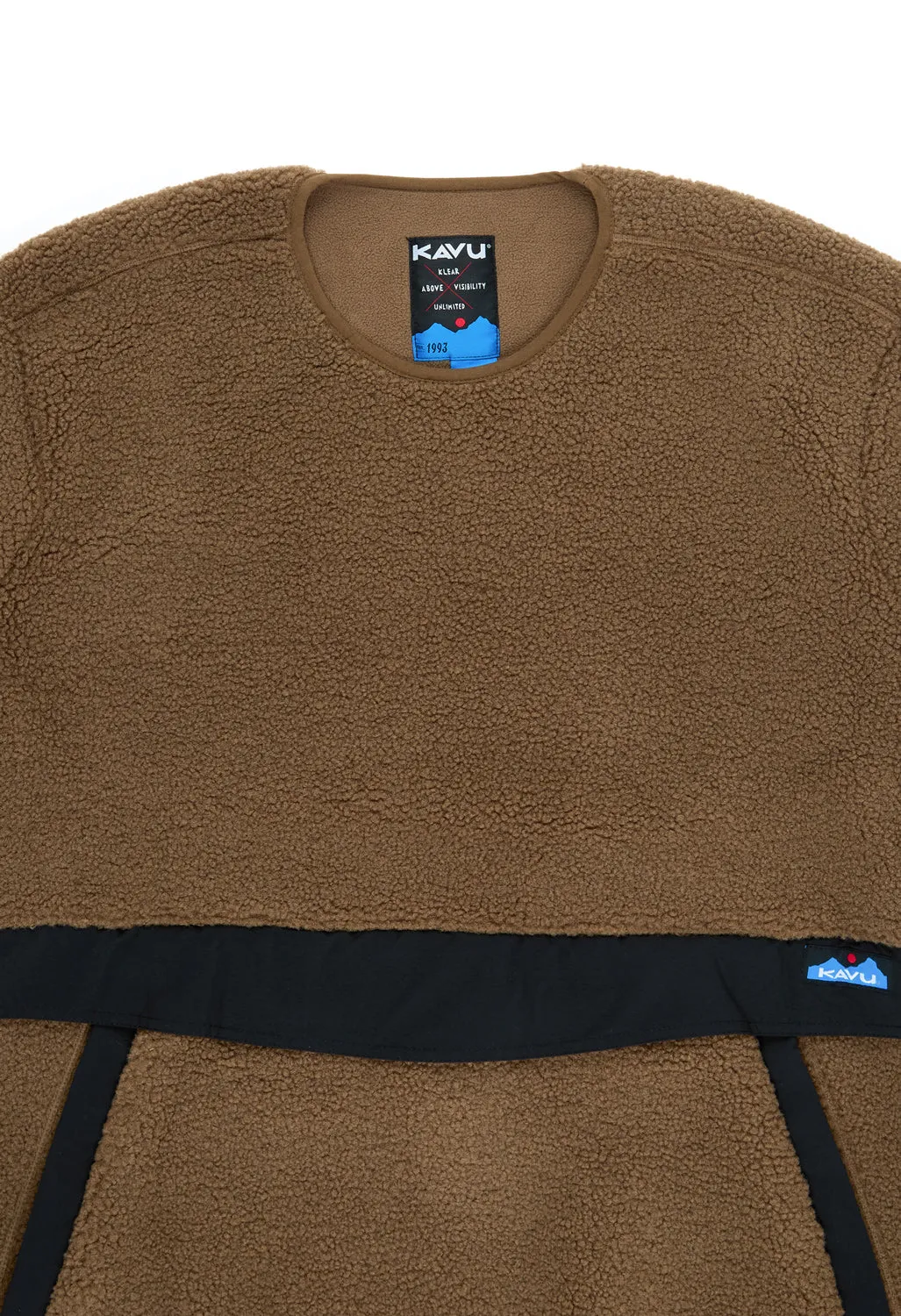 KAVU Men's Port Pullover - Walnut