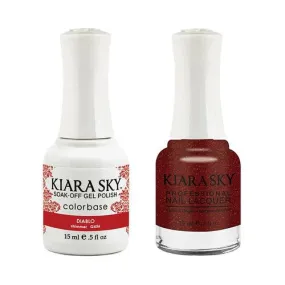 Kiara Sky Classic Gel & Polish Duo - #456 Diablo