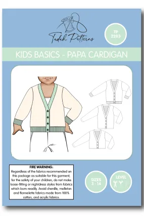 Kids Papa Cardigan