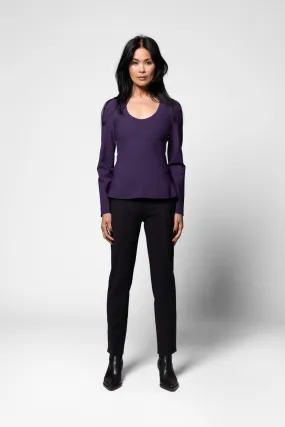 Kimiko Top - Black Orchid