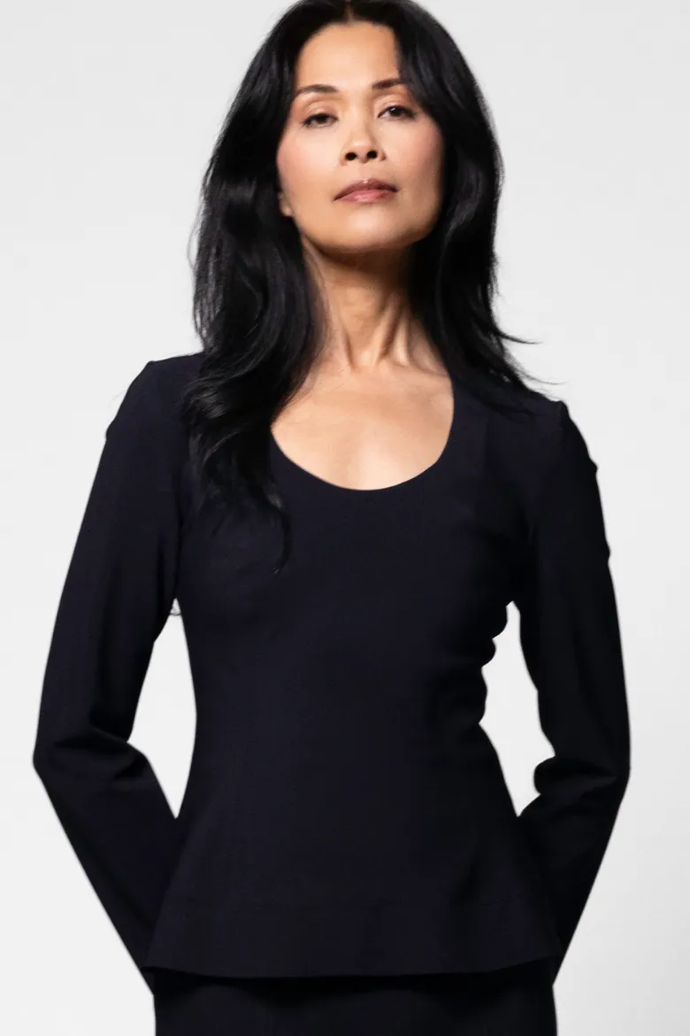 Kimiko Top - Black