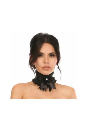 Kitten Collection Black/Black Lace Choker