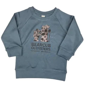 K's & Baby Bearcub Logo Organic Portland Pullover