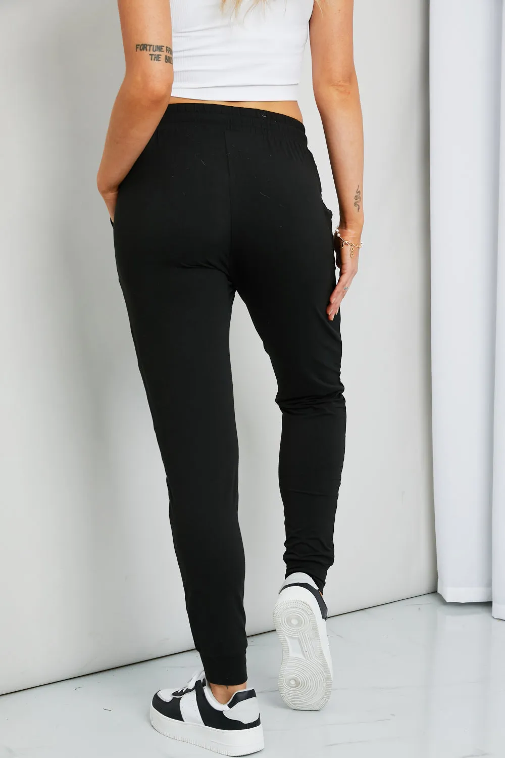 Leggings Depot Drawstring Waist Joggers