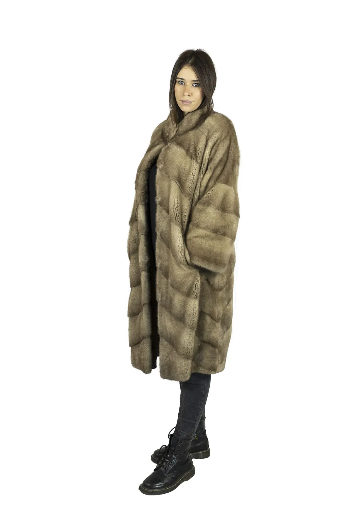 Long Coat in mink