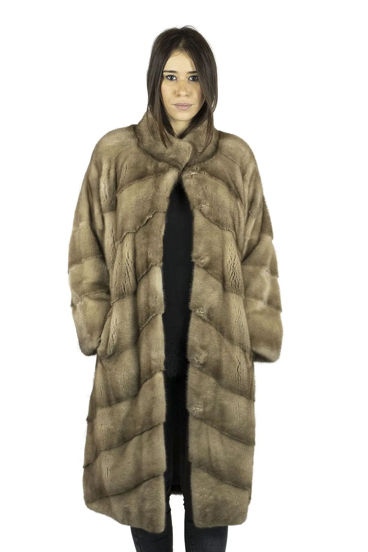 Long Coat in mink