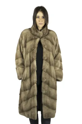 Long Coat in mink