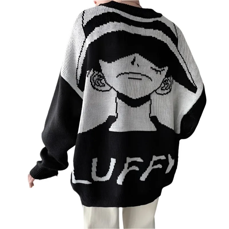 Luffy Thin Sweater One Piece (Colors Available)