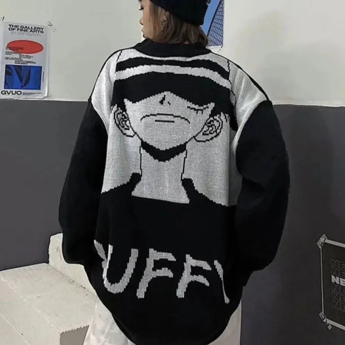 Luffy Thin Sweater One Piece (Colors Available)