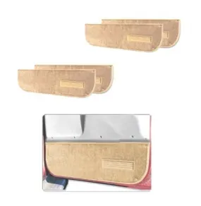 Lund Mildew Resistant Door Panel Lower Tan GM Fullsize Truck/SUV 1973-91 - Pair