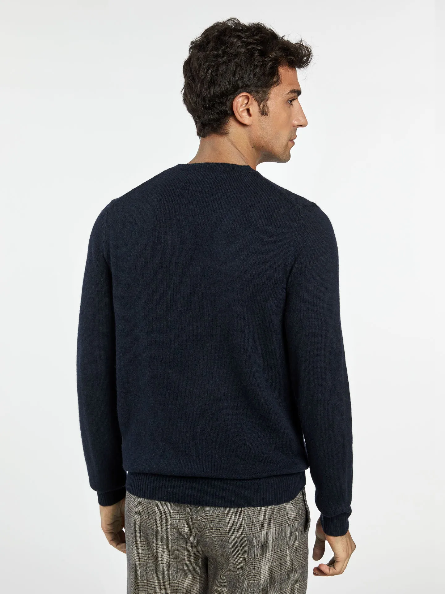 Machine washable crew neck sweater