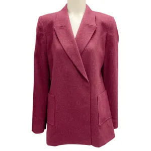 Malej Cherry Speckled Wool Blazer