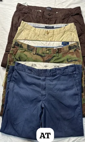 Men's Branded Cotton Pants