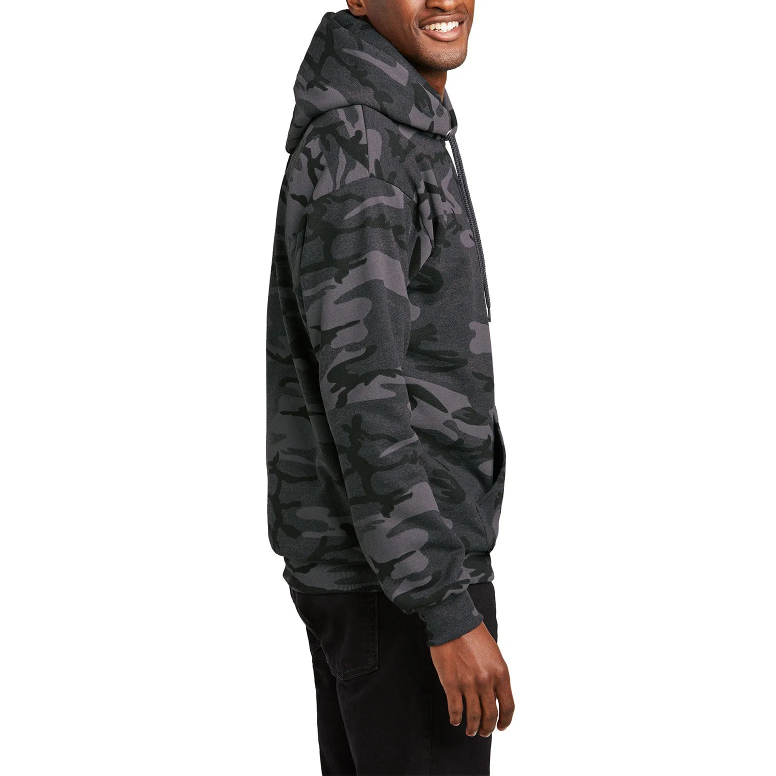 Men's Core Fleece Classic Camo Pullover Hooded Sweatshirt