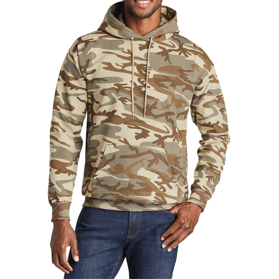 Men's Core Fleece Classic Camo Pullover Hooded Sweatshirt