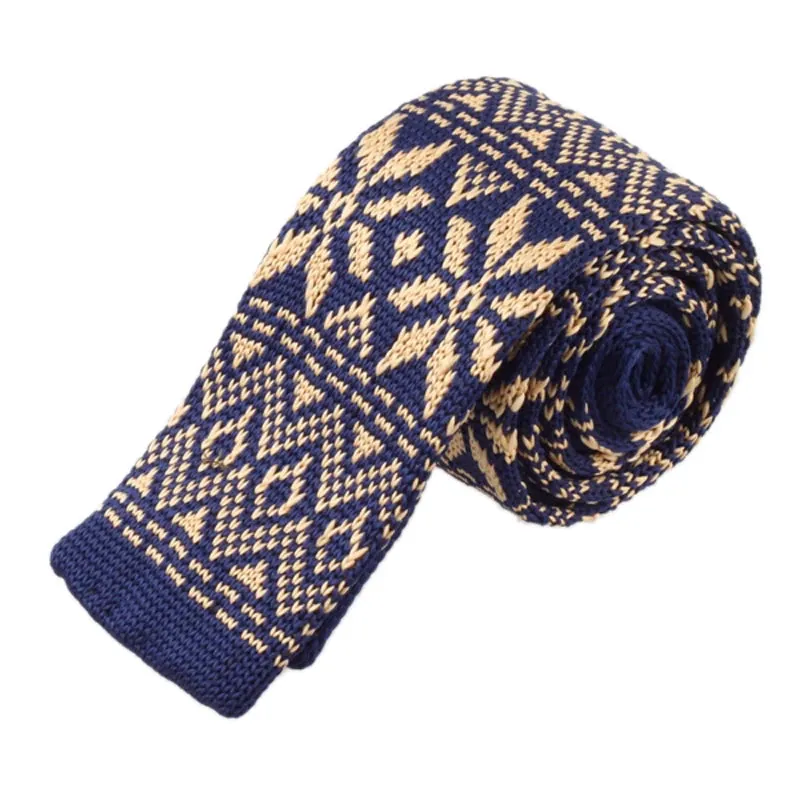 Men's Vintage Tie | Cotton Knit Fashion Accessory