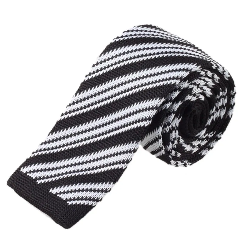 Men's Vintage Tie | Cotton Knit Fashion Accessory