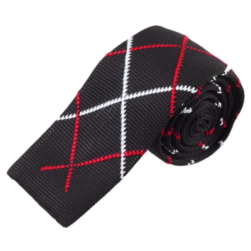 Men's Vintage Tie | Cotton Knit Fashion Accessory