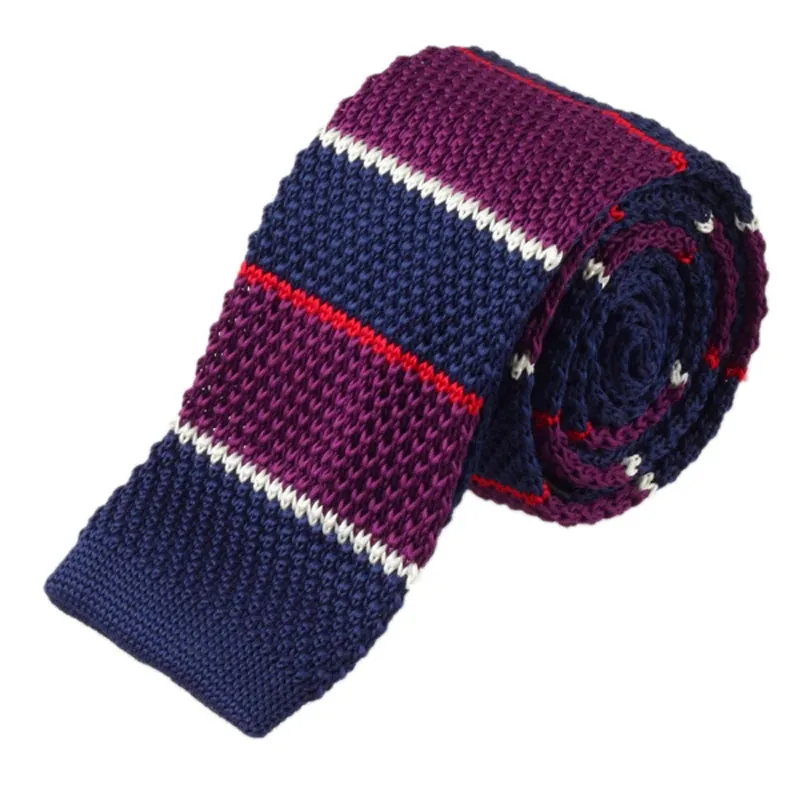 Men's Vintage Tie | Cotton Knit Fashion Accessory