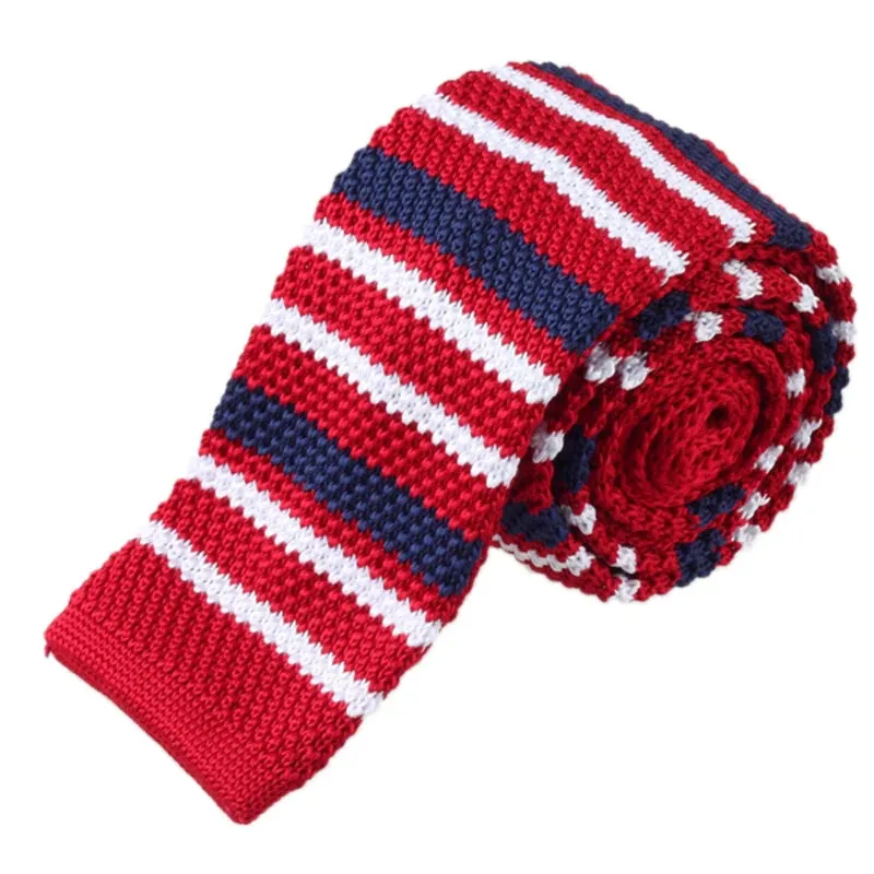 Men's Vintage Tie | Cotton Knit Fashion Accessory