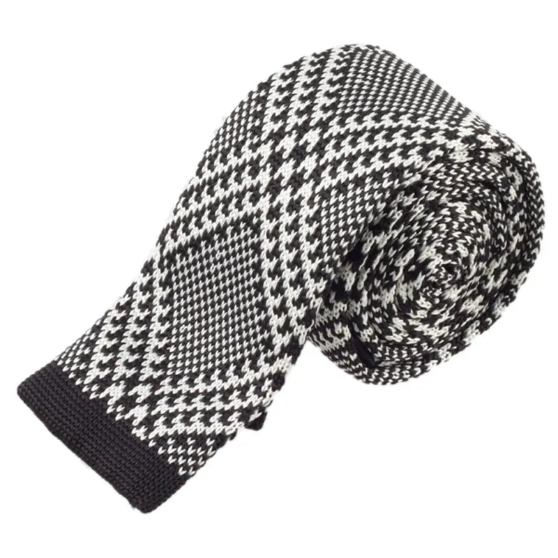 Men's Vintage Tie | Cotton Knit Fashion Accessory