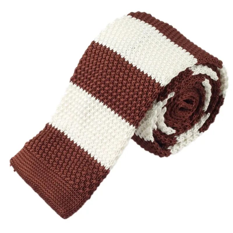 Men's Vintage Tie | Cotton Knit Fashion Accessory