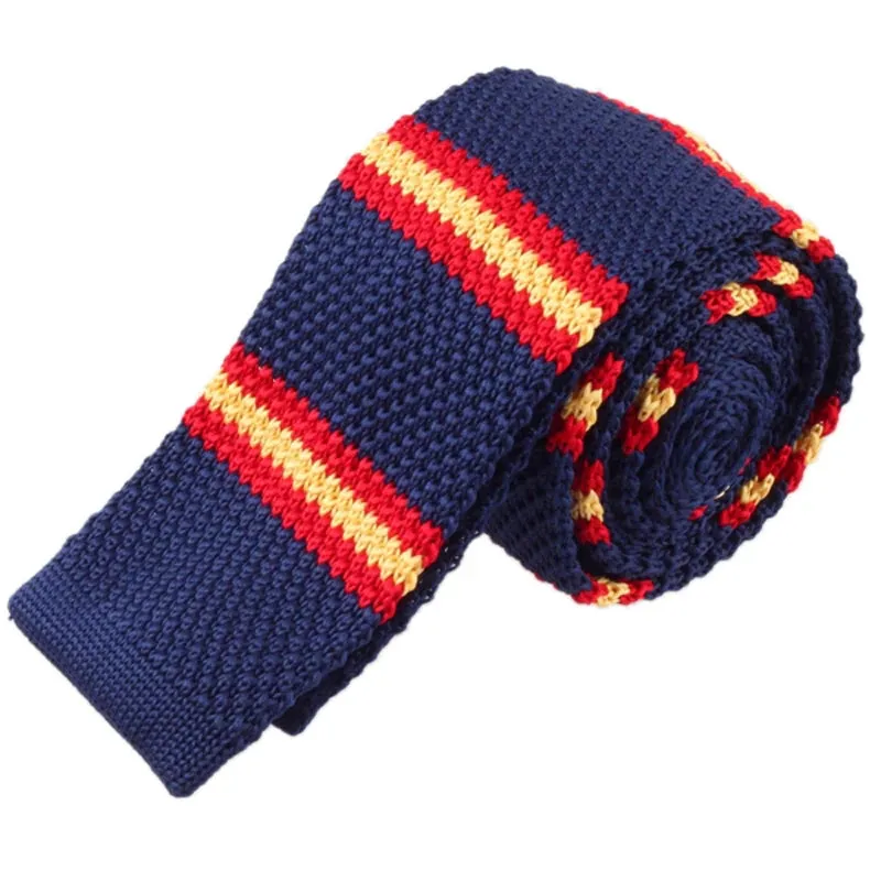 Men's Vintage Tie | Cotton Knit Fashion Accessory