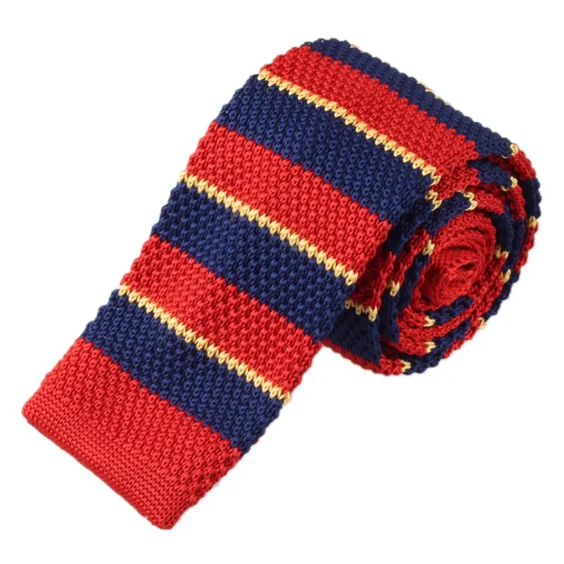 Men's Vintage Tie | Cotton Knit Fashion Accessory