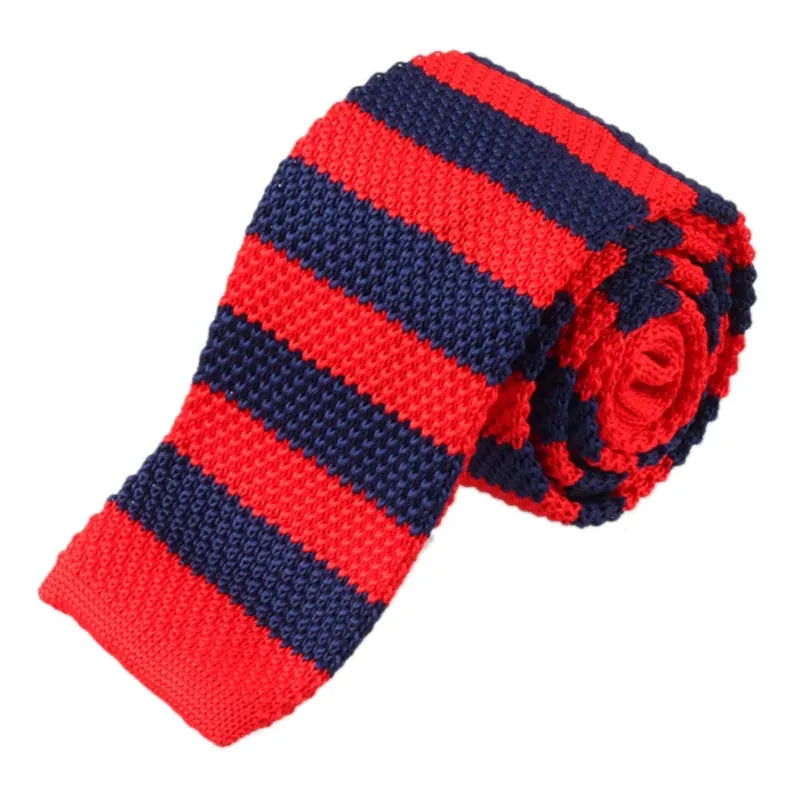 Men's Vintage Tie | Cotton Knit Fashion Accessory