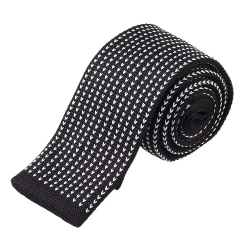 Men's Vintage Tie | Cotton Knit Fashion Accessory