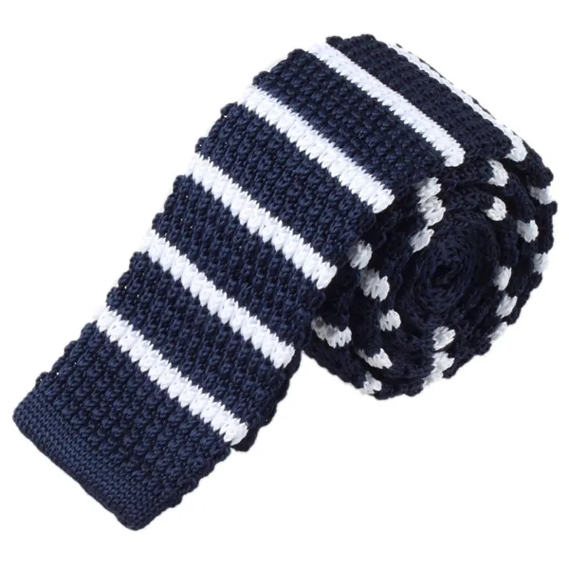 Men's Vintage Tie | Cotton Knit Fashion Accessory