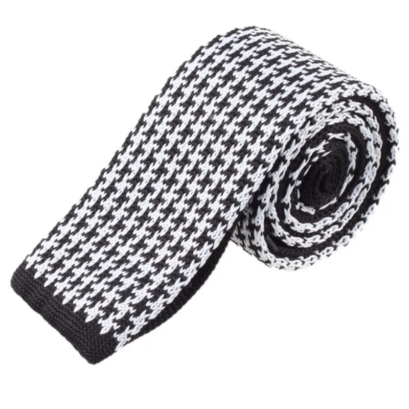 Men's Vintage Tie | Cotton Knit Fashion Accessory