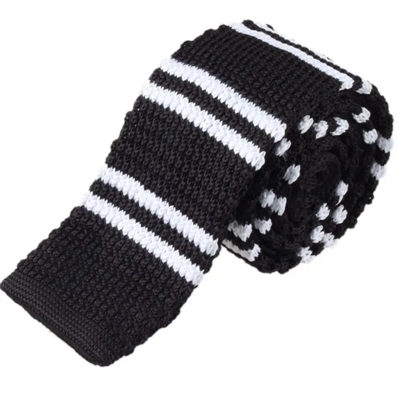 Men's Vintage Tie | Cotton Knit Fashion Accessory