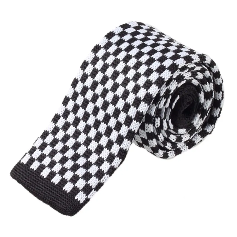 Men's Vintage Tie | Cotton Knit Fashion Accessory