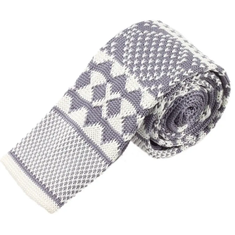 Men's Vintage Tie | Cotton Knit Fashion Accessory