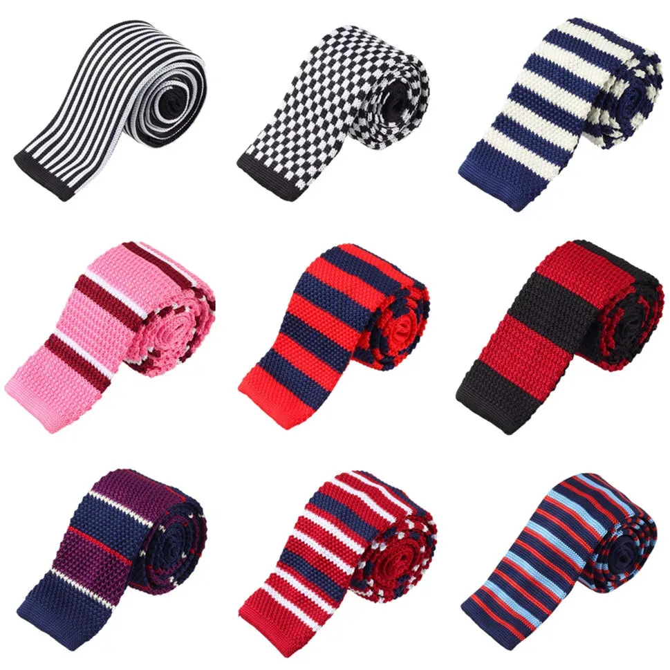 Men's Vintage Tie | Cotton Knit Fashion Accessory