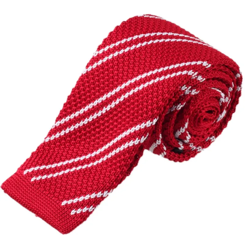 Men's Vintage Tie | Cotton Knit Fashion Accessory