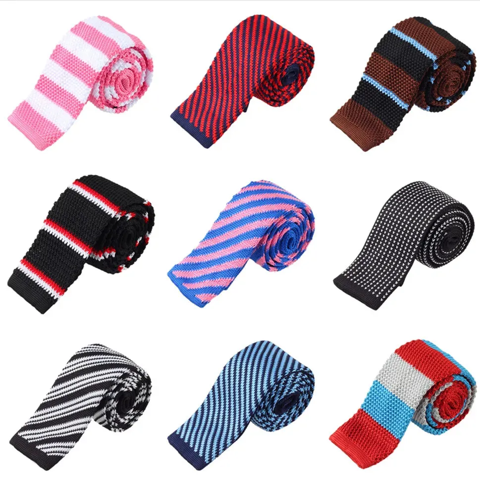 Men's Vintage Tie | Cotton Knit Fashion Accessory