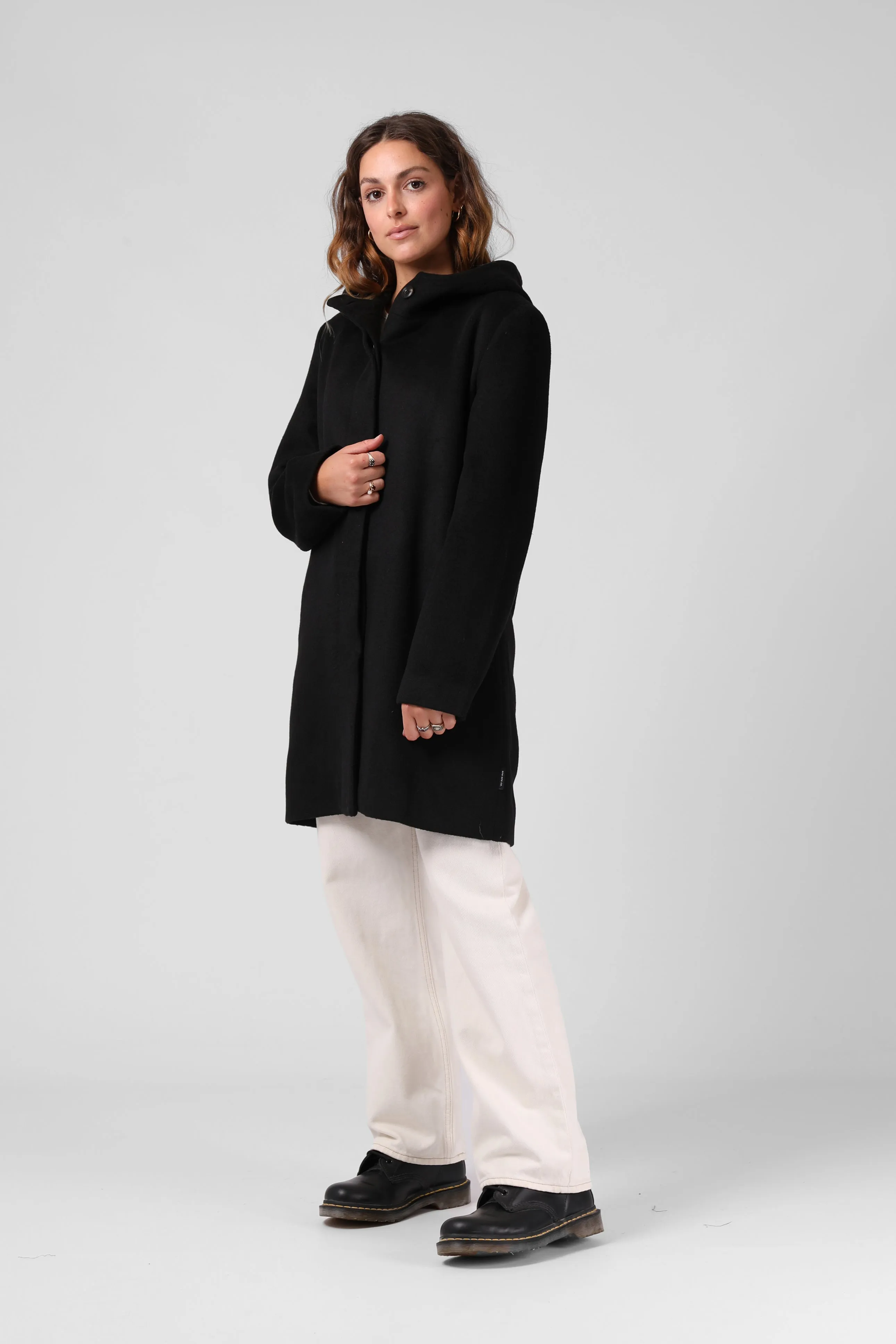 Milford Overcoat - Black