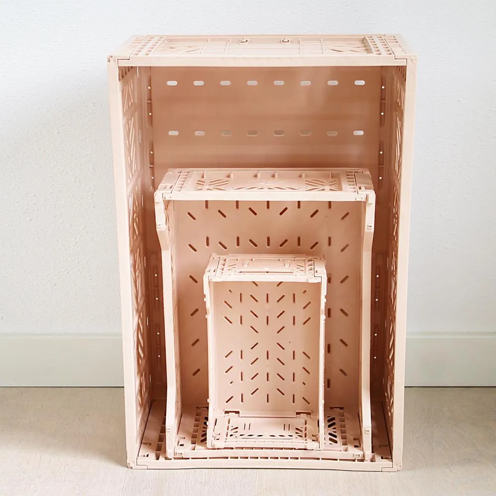 Mini Storage Crate (Baby Pink)