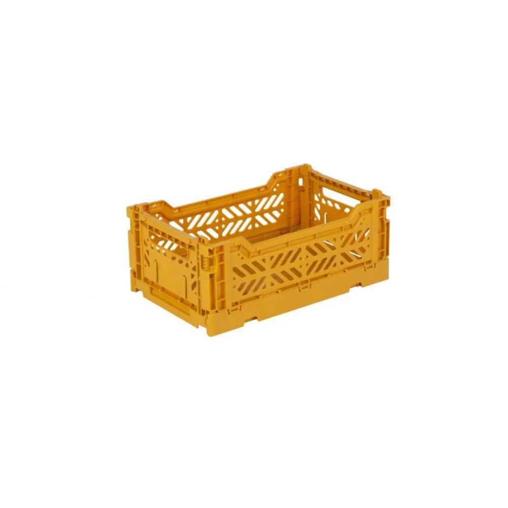 Mini Storage Crate (Mustard)